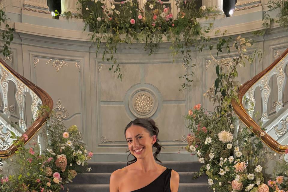 Singing at Evening Reception