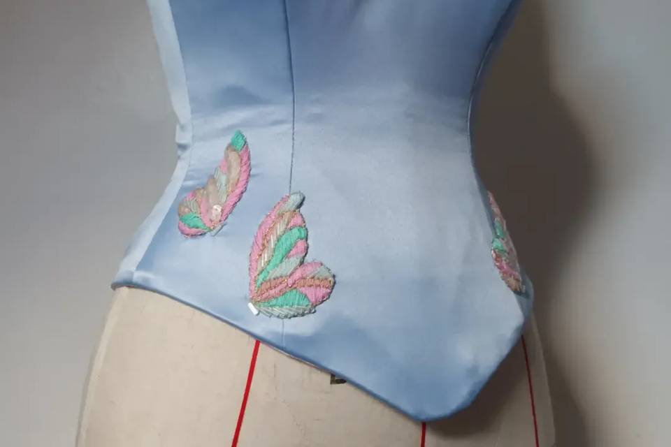 Bespoke couture corset