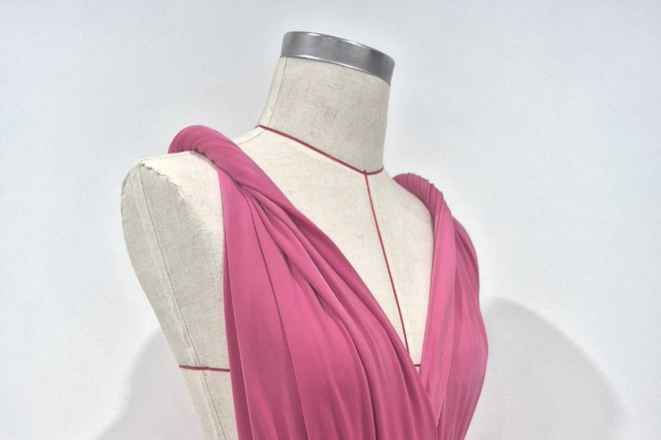 Multi way bridesmaids dress
