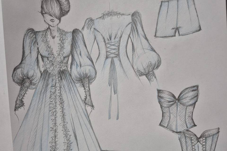 Bridal wedding co-ords
