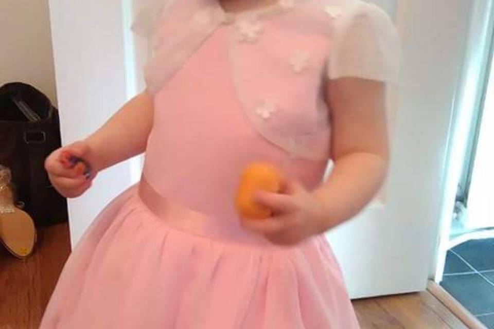 Baby Sophia in bespoke