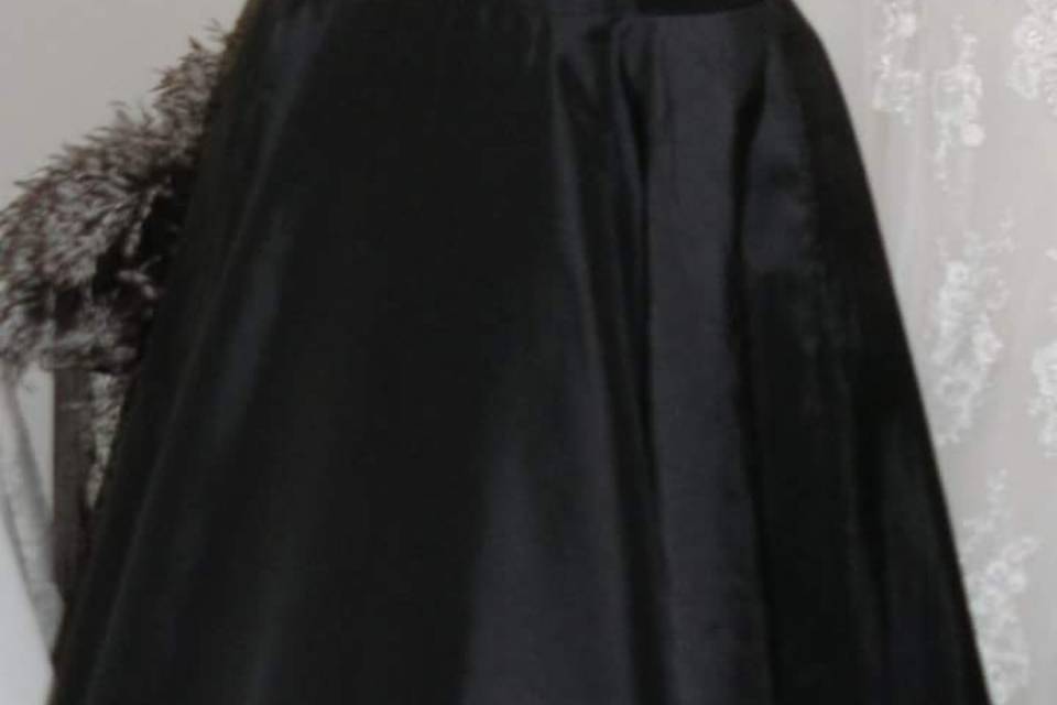 Taffeta gown