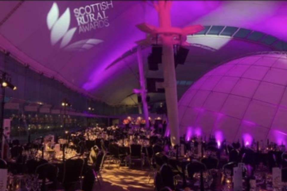 Venue uplighting