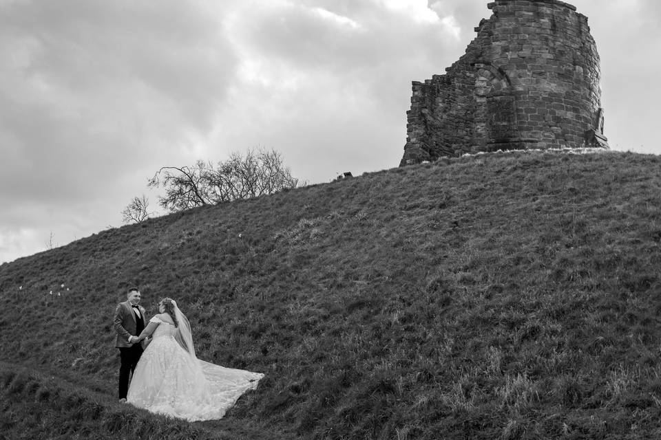 E&A. Tutbury Castle