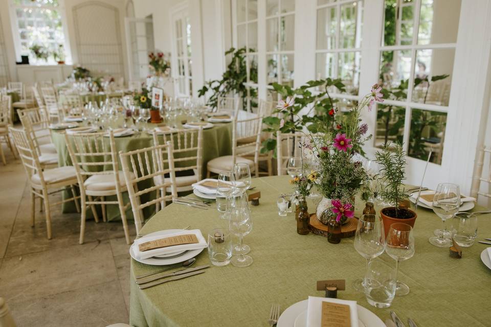 The Orangery - Centrepieces