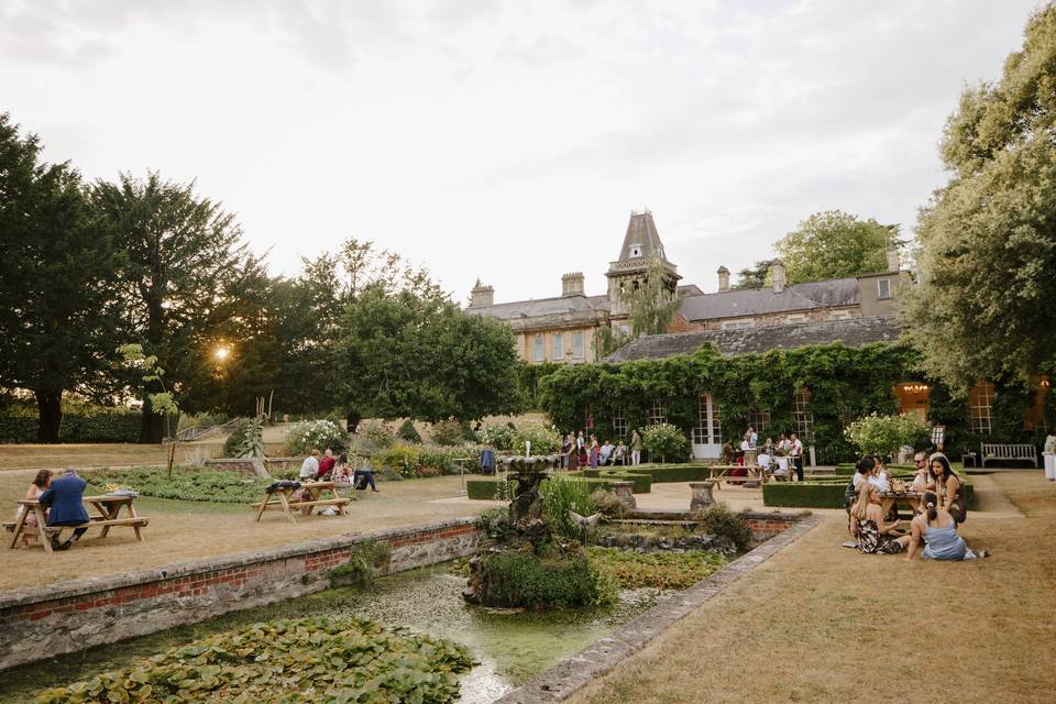 Benches - Outside Orangery