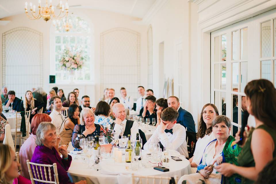 Wedding Breakfast Orangery