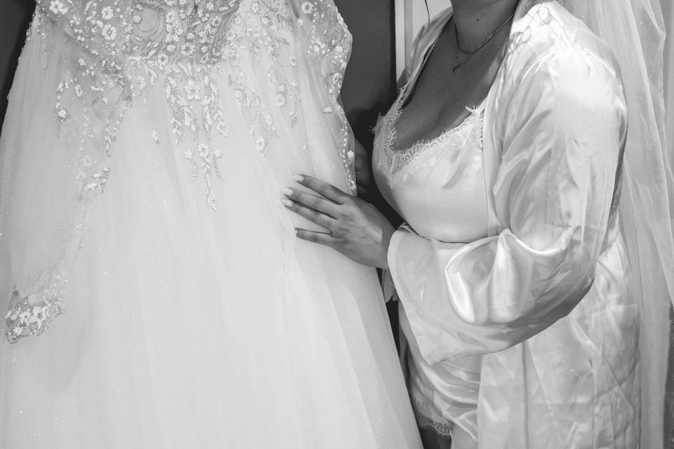 Bride prep