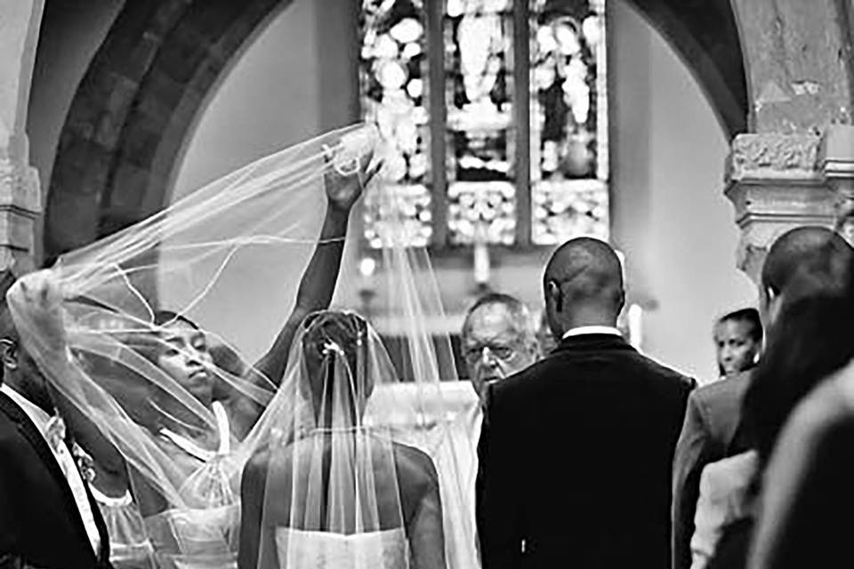The wedding veil