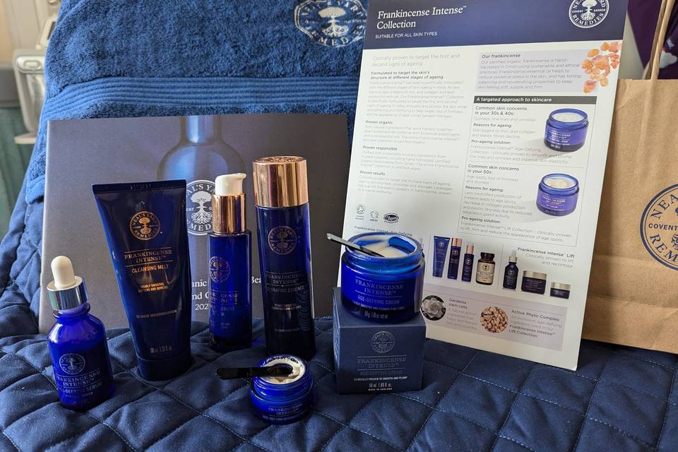 Luxury Organic Facial therapy