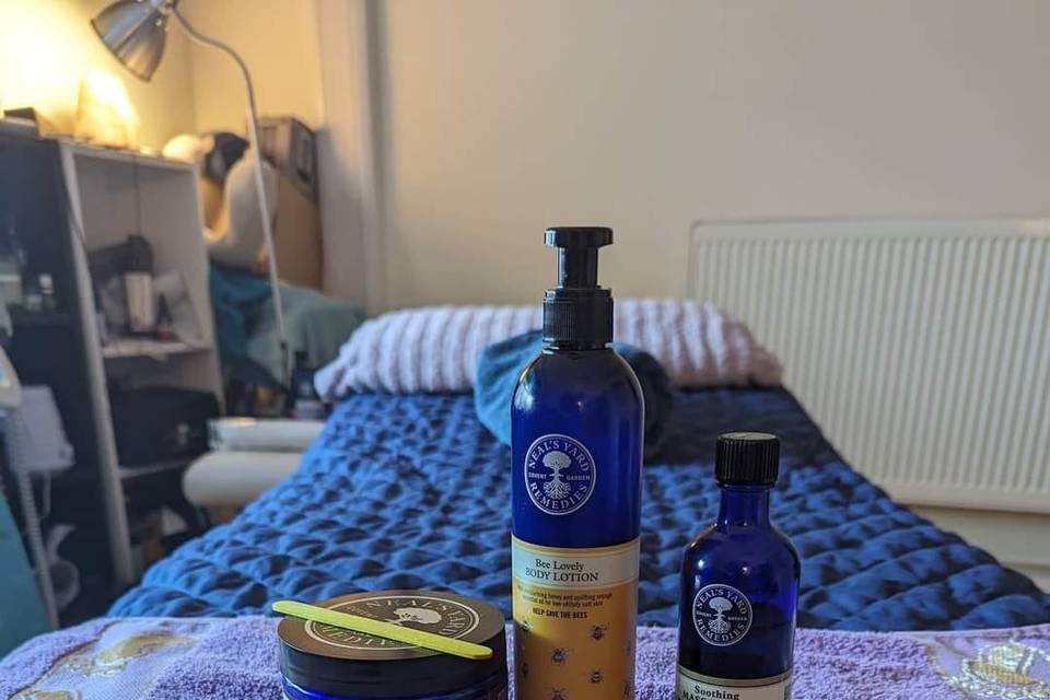 Organic foot reflexology