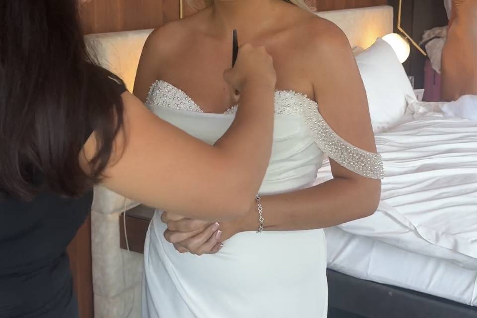 Finishing touches