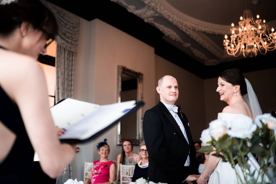 Indoor ceremony