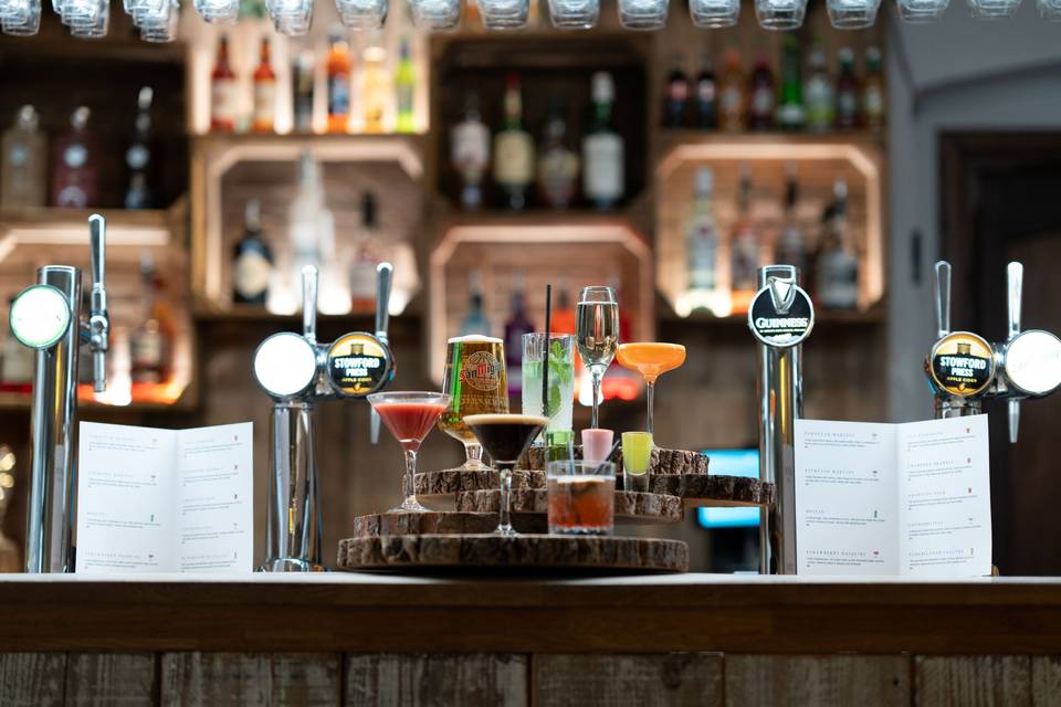 The bar