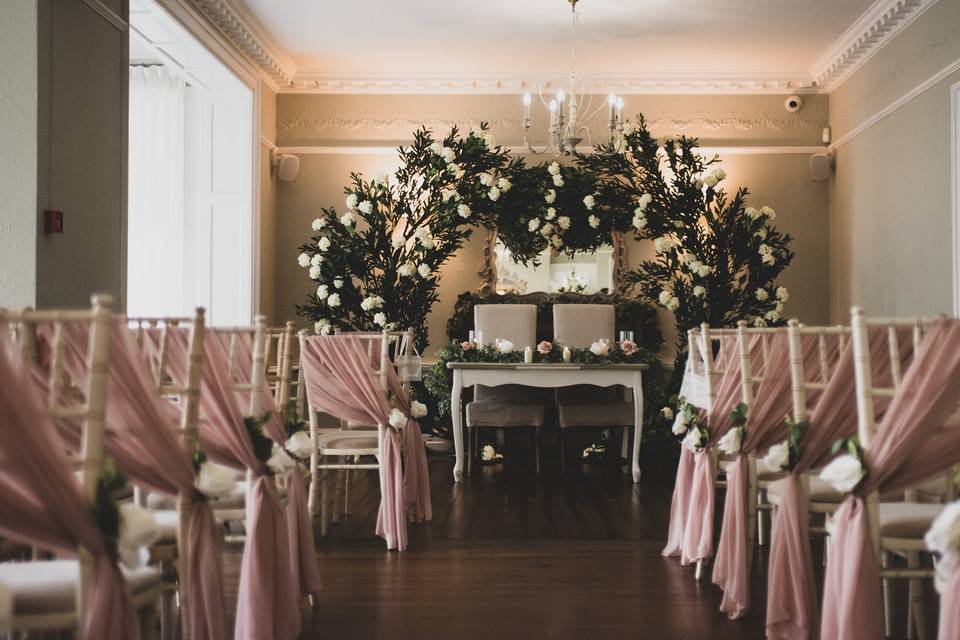 The aisle