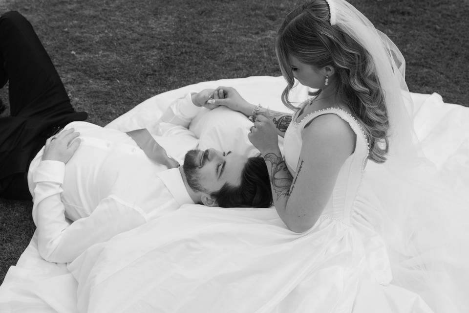 Bride and groom