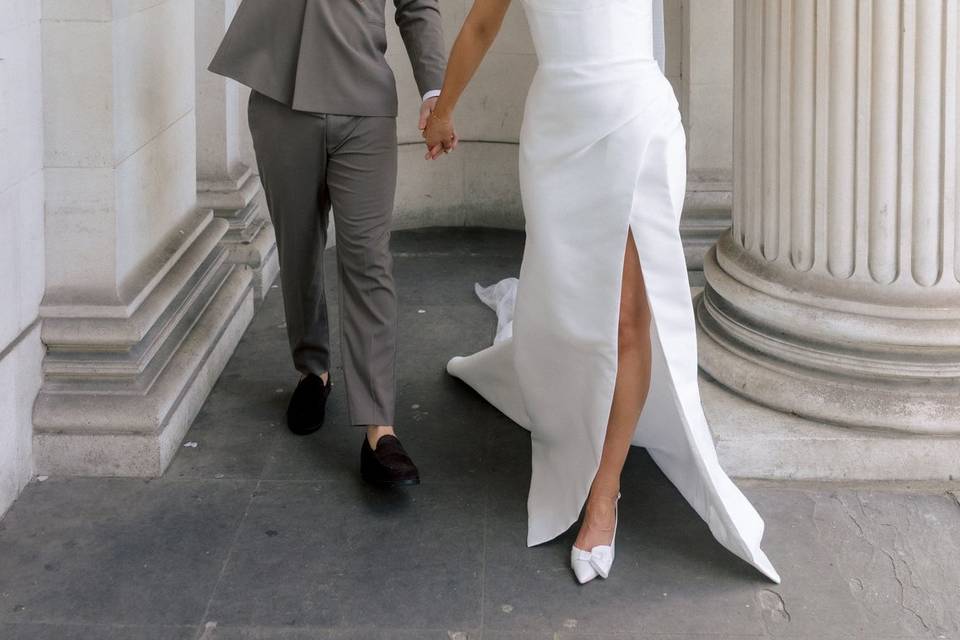 Bride and groom