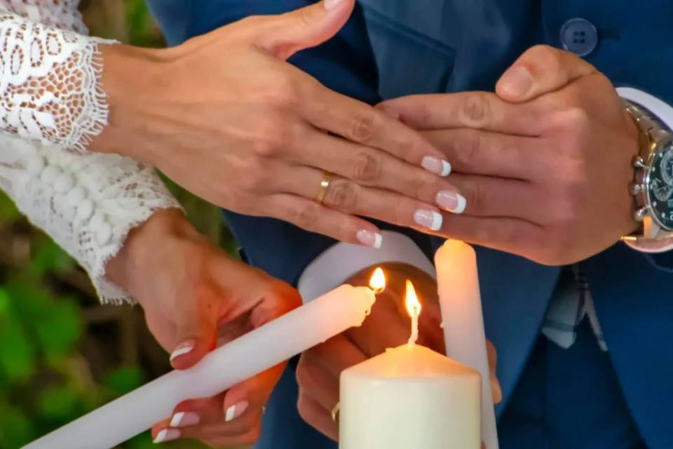 Love a candle ceremony
