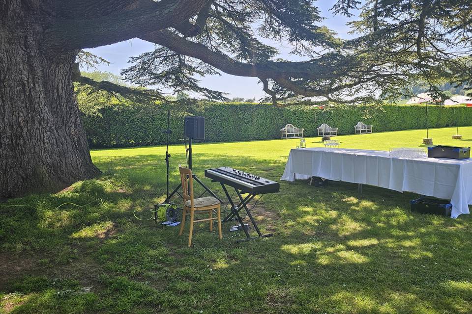 Brinsop Court outside set