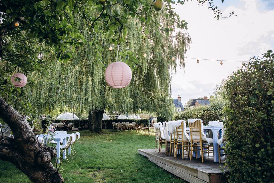 Pretty Country Garden