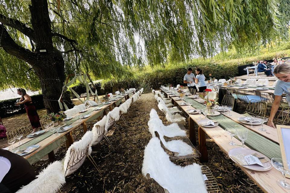 Garden Feasting Tables