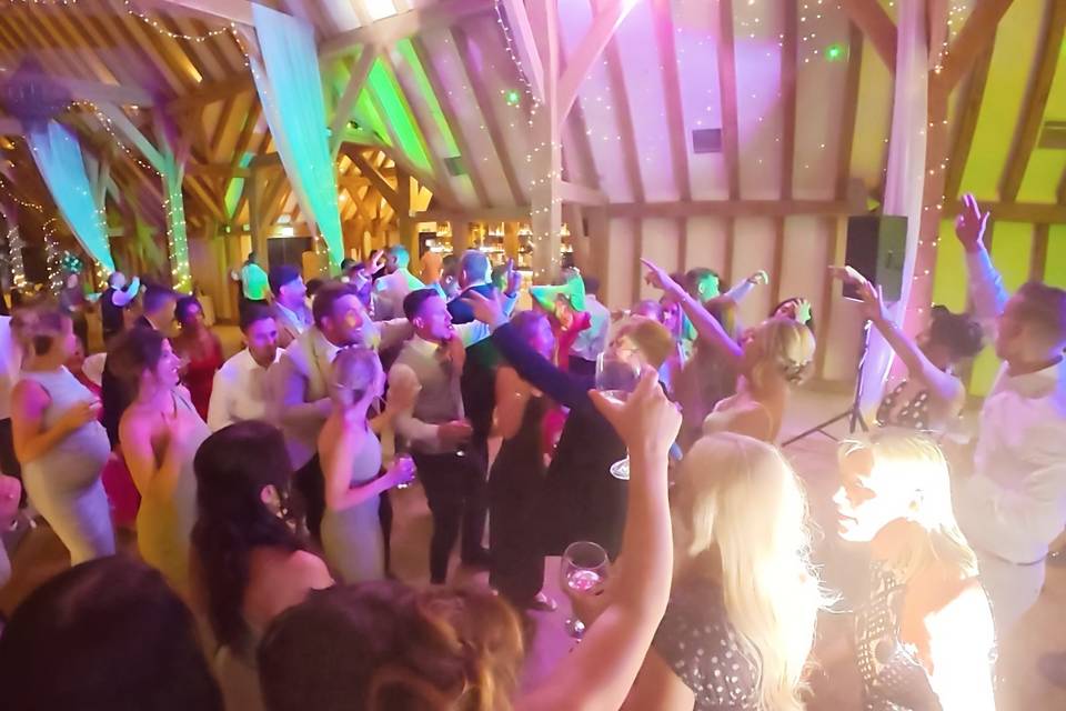 Barn Wedding Fun