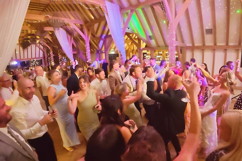 Barn Wedding Fun