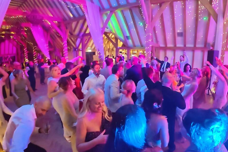Barn Wedding Fun