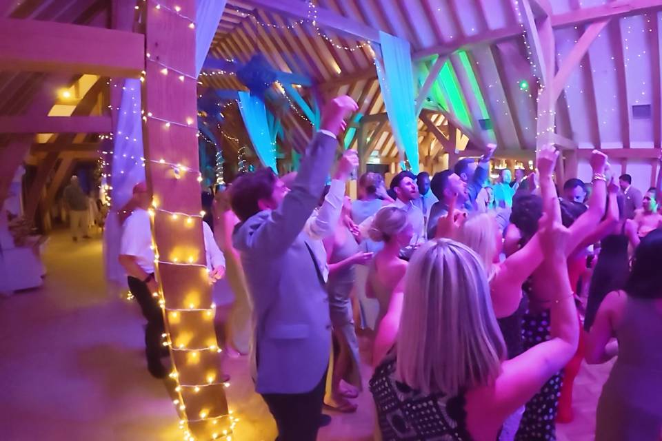 Barn Wedding Fun