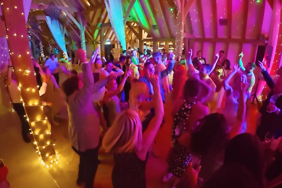 Barn Wedding Fun