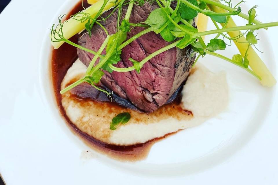 Beef Fillet with Red Wine Jus