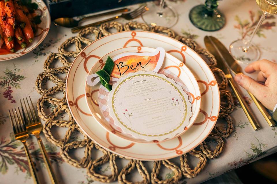 Fun table scape