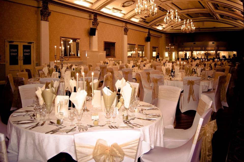 The grand ballroom