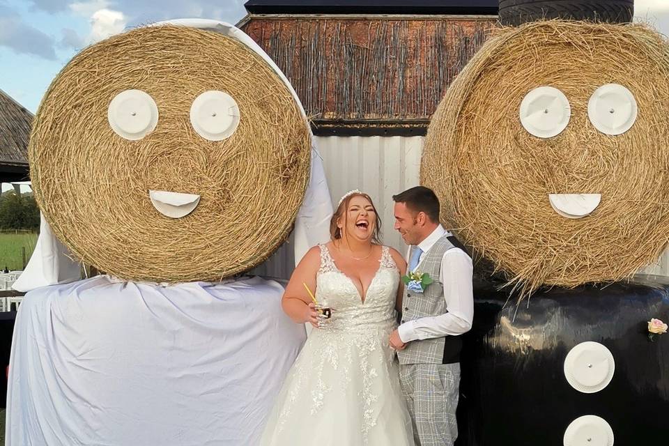 Farm themed wedding