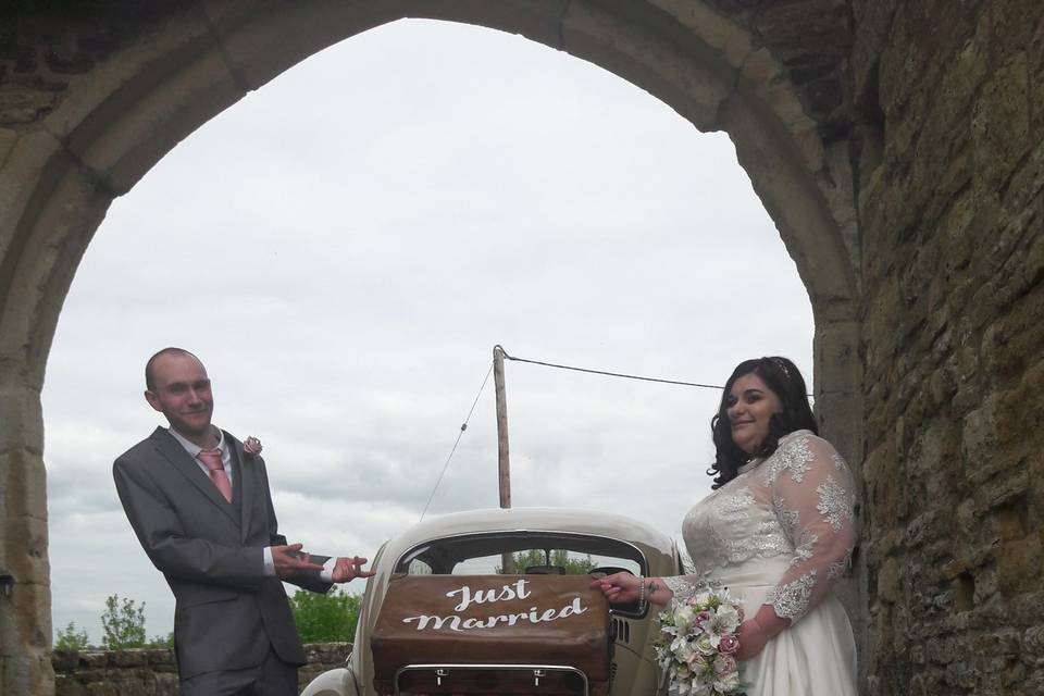 Love Bug Wedding Cars