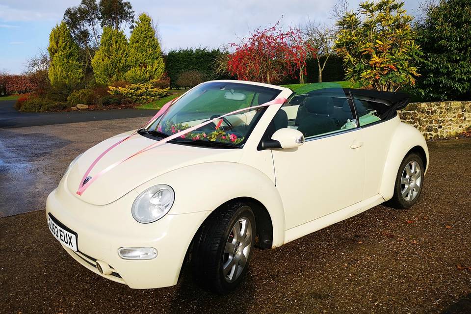 Love Bug Wedding Cars