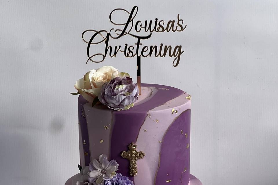 Christening cake