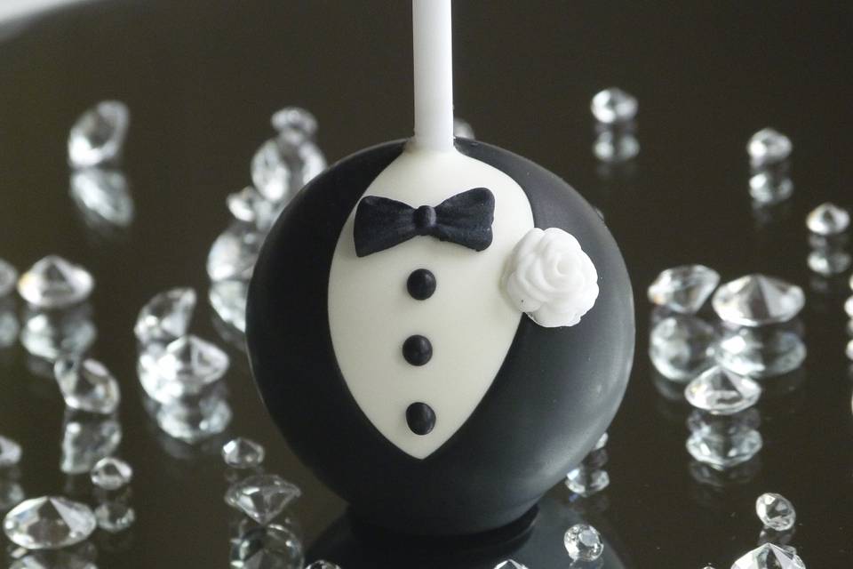 Groom cake pop