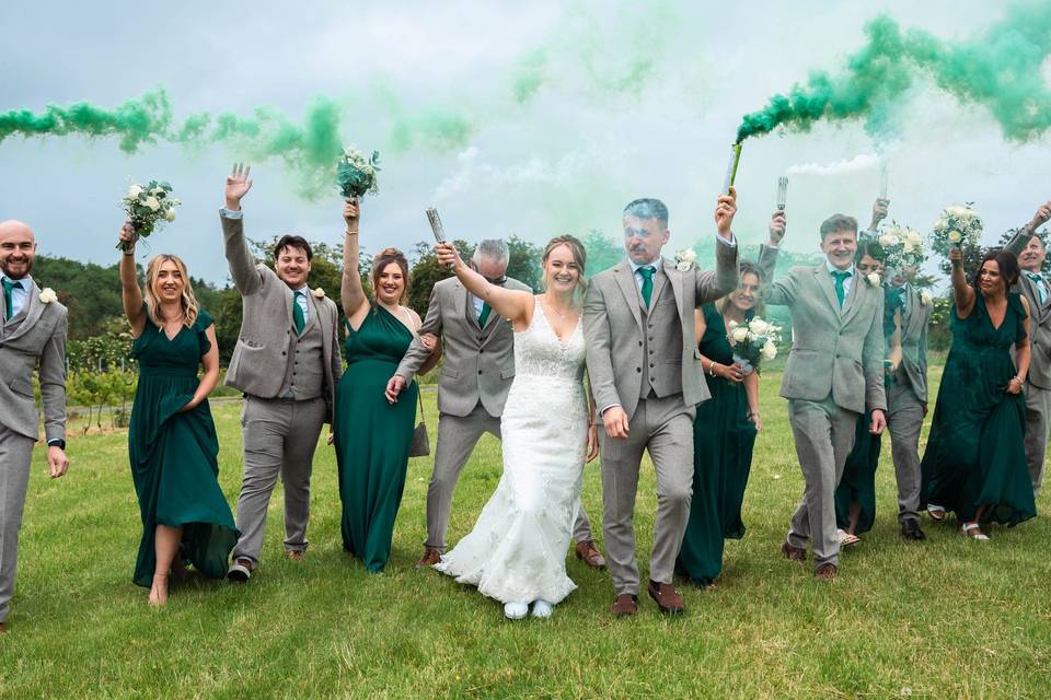 Smoke grenades