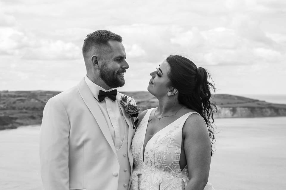 Bride and groom