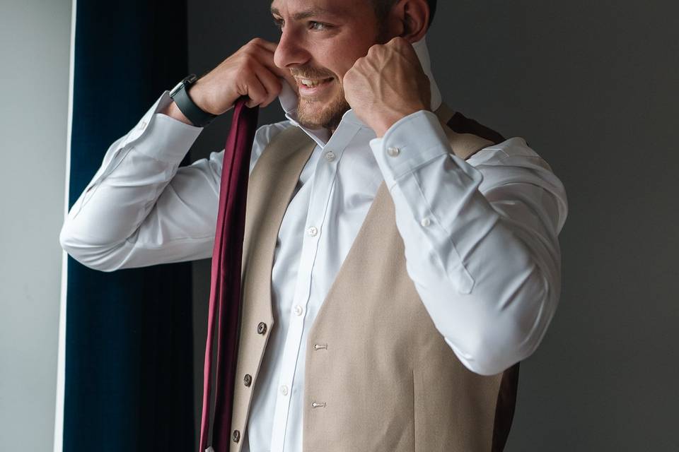 Groom prep