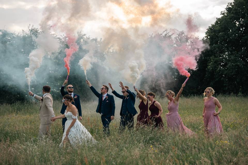 Smoke grenades