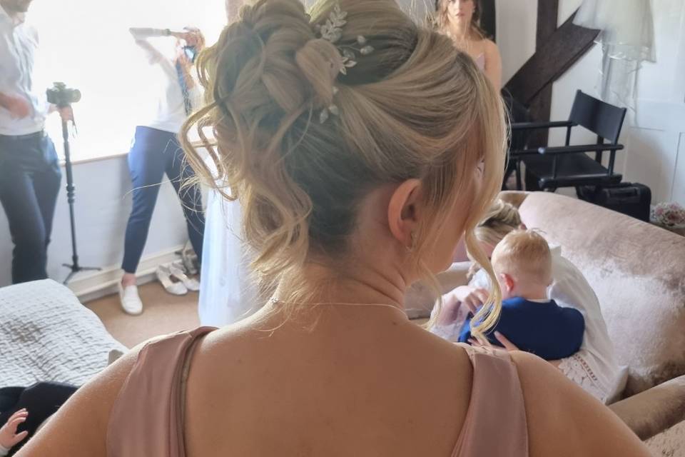 Elegant updo