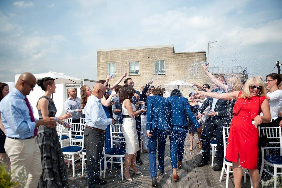 Two Brides wedding in London