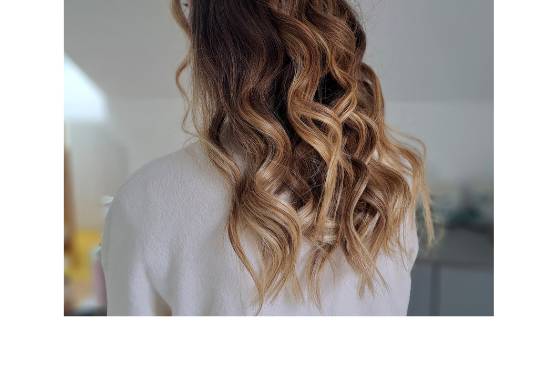 Loose boho curls