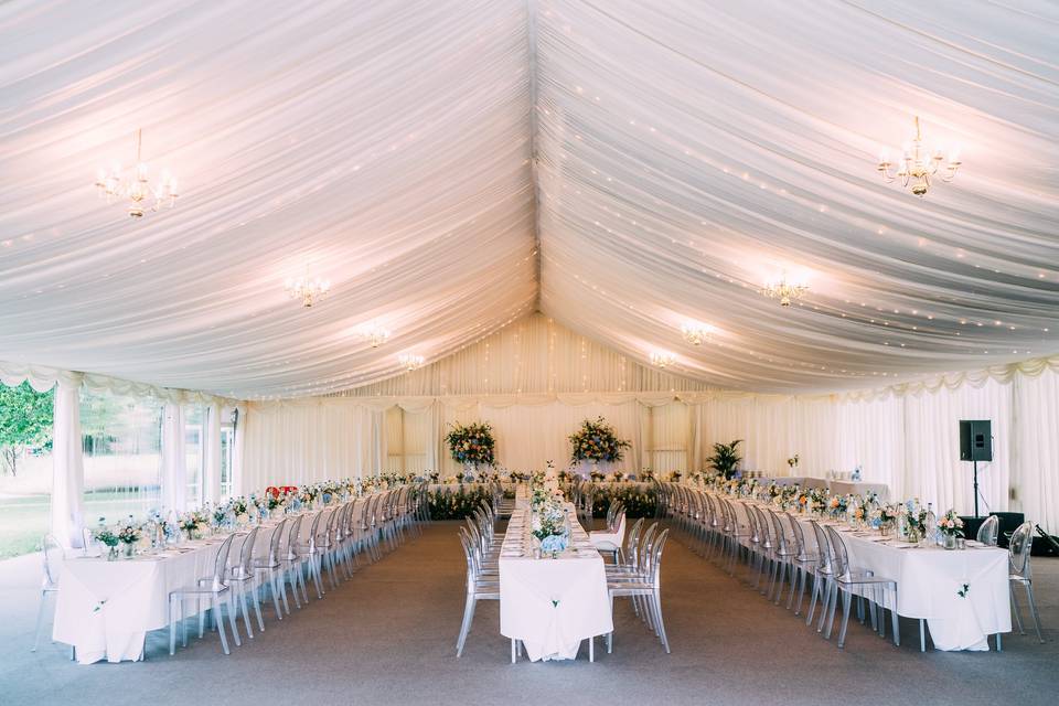 Marquee wedding