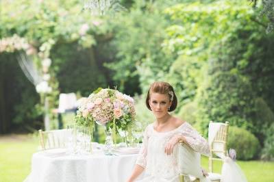 Bride in Secret Garden