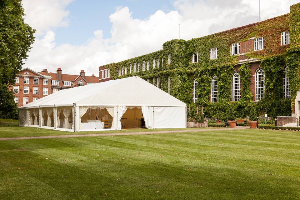 Marquee wedding