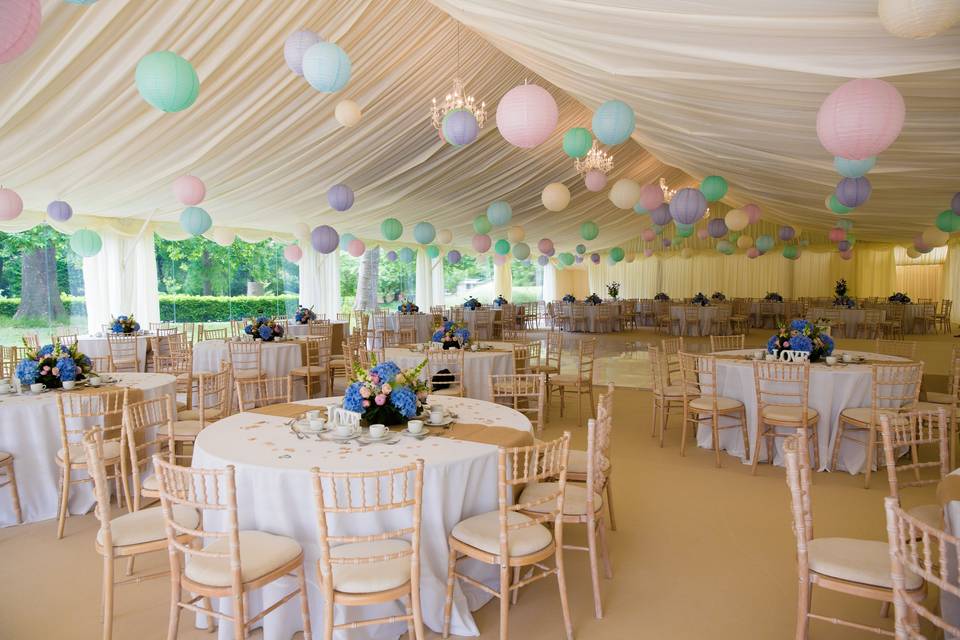 Elegant reception room