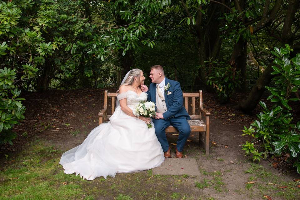 Couple on the bench